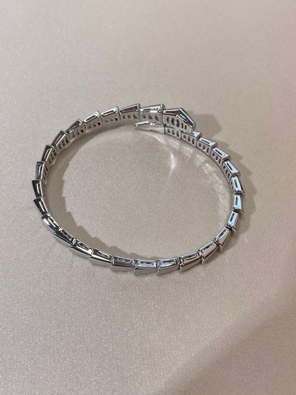 [⭐Marins]SERPENTI VIPER SILVER BRACELET