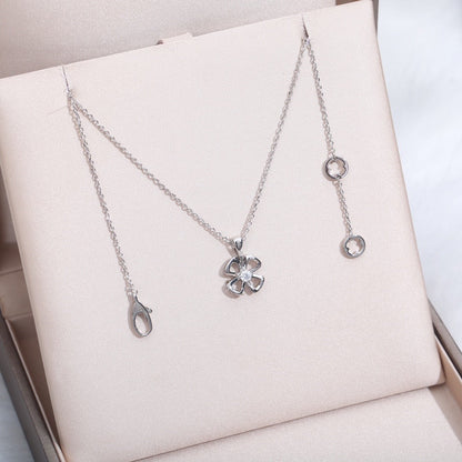 [⭐Marins]FIOREVER NECKLACE DIAMOND CENTER