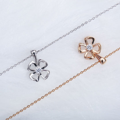 [⭐Marins]FIOREVER NECKLACE DIAMOND CENTER